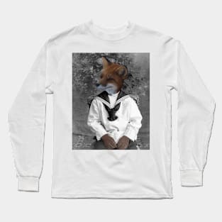 Sailor Fox Boy Long Sleeve T-Shirt